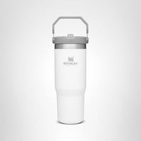 Thumbnail for Stanley IceFlow Flip Straw Tumbler with Handle 30 oz | Twist On Lid and Flip Up Straw | Leak Resistant Water Bottle | Insulated Stainless Steel |BPA-Free | Polar