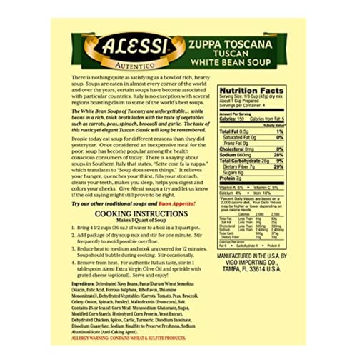 Image 3 of Alessi Autentico Premium Soups, Traditional Flavors, 6oz Pack of 6