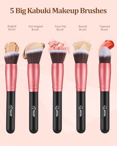 Image 4 of BESTOPE PRO Makeup Brush Set