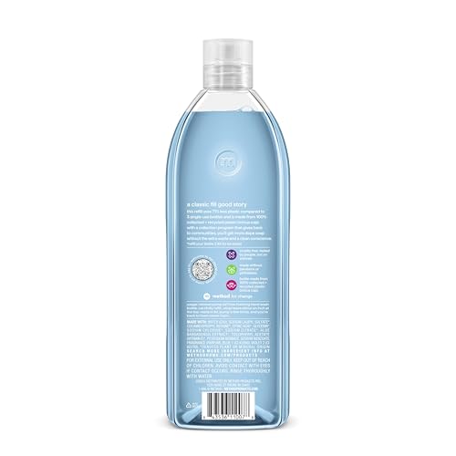 Method Foaming Hand Soap Refill, Sea Minerals, Recyclable Bottle, 28 oz, (Pack of 1) (Packaging May Vary)