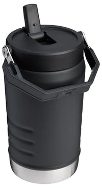 Thumbnail for STANLEY IceFlow 2.0 Flip Straw Jug with Handle 40 oz | Twist On Lid and Flip Up Straw | Leakproof for Travel and Sports | Insulated Stainless Steel | BPA-Free | Black 2.0