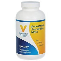 Thumbnail for the Vitamin Shoppe Glucosamine Chondroitin MSM 360 Capsules by Vitamin Shoppe