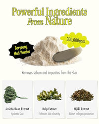 Thumbnail for Image 4 of BRMUD Relief Mud Mask - Face & Body Exfoliator Korean Clay Mask 3.71 fl oz