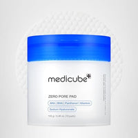 Thumbnail for medicube Toner Pads Zero Pore Pad 2.0 | Dual-Textured Facial Pad for Exfoliation and Pore Care with 4.5% AHA Lactic Acid, 0.45% BHA Salicylic Acid | Ideal for All, Korean Skin Care, 70 Pads (1 Pack)