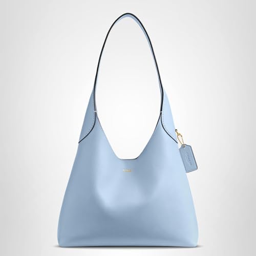 COACH Womens Brooklyn Shoulder Bag 28 Bluebell One Size