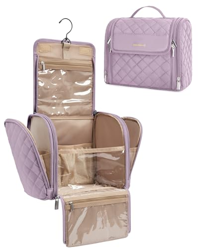 Image 5 of Purple / Large for the product BAGSMART Hanging Travel Toiletry Bag