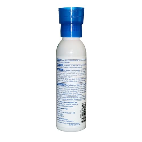 API ACCU-CLEAR Freshwater Aquarium Water Clarifier 4-Ounce Bottle