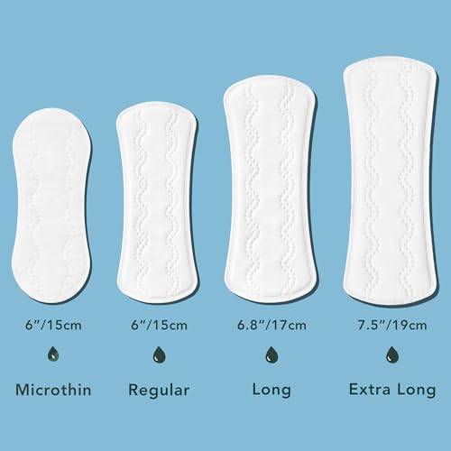 Image 6 of Rael Panty Liners for Women, Organic Cotton Cover (Micro Thin, 140 Count)