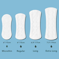 Thumbnail for Image 6 of Rael Panty Liners for Women Organic Cotton Cover Micro Thin 280 Count