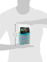 Thumbnail for GloFish Aquarium Gravel, Pink/Green/Blue Mix, Complements GloFish Tanks, 5 Pounds