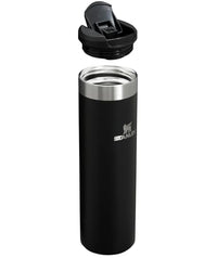 Thumbnail for Stanley AeroLight Transit Bottle 20 oz | Locking Drink Through Lid | Leak Resistant Water Bottle or Coffee Travel Mug | Lightweight Insulated Stainless Steel | BPA-Free | Black