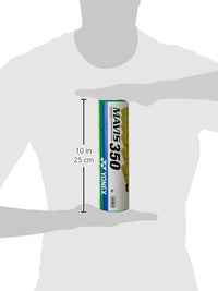 Thumbnail for YONEX Mavis 350 Nylon Badminton Shuttlecocks (Yellow, Slow Speed) | Durable Performance