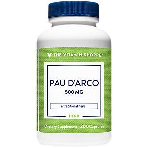 The Vitamin Shoppe Pau D'Arco 500MG (300 Capsules)