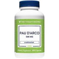 Thumbnail for The Vitamin Shoppe Pau D'Arco 500MG (300 Capsules)