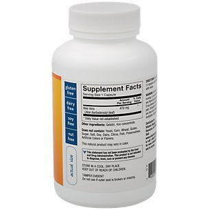 Aloe Vera Leaf 100 Capsules by The Vitamin Shoppe