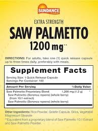 Sundance Vitamins Saw Palmetto 1200 mg