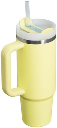 Thumbnail for STANLEY Quencher H2.0 Tumbler with Handle and Straw 30 oz | Flowstate 3-Position Lid | Cup Holder Compatible for Travel | Insulated Stainless Steel Cup | BPA-Free | Pomelo