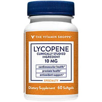 Thumbnail for The Vitamin Shoppe Lycopene 10MG, Antioxidant That Supports Cardiovascular, Prostate Cellular Health (60 Softgels)