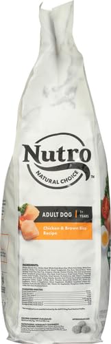 Thumbnail for Nutro Natural Choice Dry Dog Food, Adult Dog Food Dry Chicken and Brown Rice Recipe, 5 lbs.