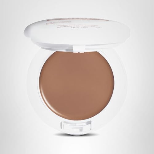Avène High Protection Honey Tinted Compact, Broad Spectrum SPF 50+, UVA/UVB Blue Light Protection, Tinted sunscreen, 100% Mineral, Water Resistant, Does Not Contain Avène Thermale Spring Water 0.35 Oz