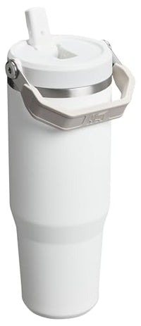 Thumbnail for Stanley IceFlow 2.0 Flip Straw Tumbler with Handle 30 oz | Twist On Lid and Flip Up Straw | Leak Resistant Water Bottle | Insulated Stainless Steel | BPA-Free | Frost