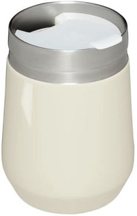 Thumbnail for STANLEY GO Everyday Wine Tumbler 10 oz | Press Fit Drink Through Lid | Beverage, Coffee, and Cocktail Cup | Insulated Stainless Steel Wine Glass | BPA-Free | Cream Gloss