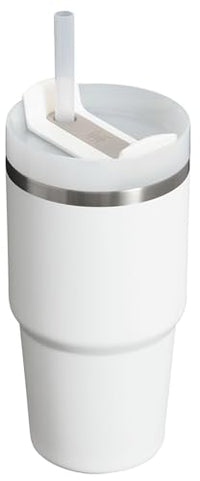 Thumbnail for Stanley Quencher H2.0 Tumbler with Straw 20 oz | Flowstate 3-Position Lid | Cup Holder Compatible for Travel | Insulated Stainless Steel Cup | BPA-Free | Frost
