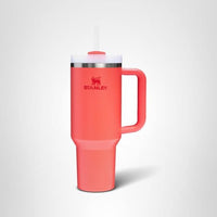 Thumbnail for STANLEY Quencher H2.0 Tumbler with Handle and Straw 40 oz | Flowstate 3-Position Lid | Cup Holder Compatible for Travel | Insulated Stainless Steel Cup | BPA-Free | Hot Coral