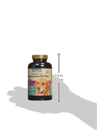 Thumbnail for NaturVet Glucosamine DS Plus Level 2 Moderate Care Joint Support Supplement for Dogs and Cats, Chewable Tablets Time Release, Made in The USA, 60 Count