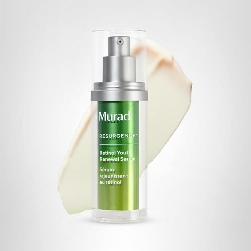 Murad Retinol Youth Renewal Serum - Rapid-Action Retinol Treatment for Face and Neck - Visibly Reduces Lines and Wrinkles, Firms and Smooths Skin, Nightly Use Formula - 1.0 Fl Oz