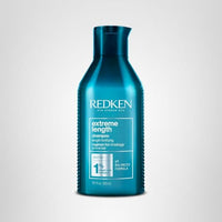 Thumbnail for Redken Extreme Length Shampoo For Damaged Hair - Prevents Breakage and Strengthens Hair, Infused With Biotin For Hair Growth, 10.1 Fl Oz