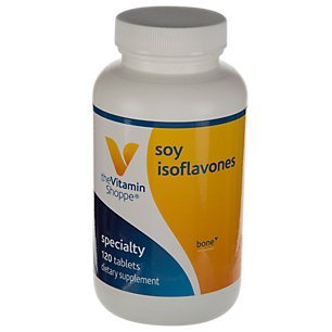 Soy Isoflavones 120 Tablets by The Vitamin Shoppe
