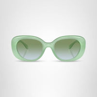 Thumbnail for COACH Sunglasses HC 8391 U 5807I7 Cr609 Milky Mint Green Blue Gr