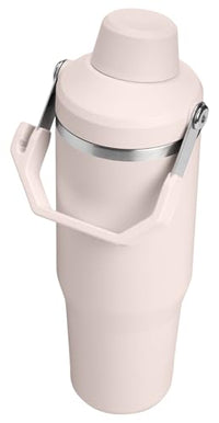 Thumbnail for Stanley IceFlow 2.0 Fast Flow Tumbler with Handle 30 oz | Twist On Angled Spout Lid | Leakproof Water Bottle | Insulated Stainless Steel | BPA-Free | Rose Quartz