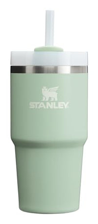 Thumbnail for Stanley Quencher H2.0 Tumbler with Straw 20 oz | Flowstate 3-Position Lid | Cup Holder Compatible for Travel | Insulated Stainless Steel Cup | BPA-Free | Matcha Cream