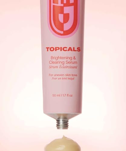 Topicals Faded Brightening and Clearing Serum | Reduces Discoloration, Post-Blemish Marks, Scars and Spots | Contains Kojic Acid and Niacinamide | Dermatologist-tested, Vegan, Cruelty-Free (1.7 Fl Oz)