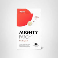 Thumbnail for Mighty Patch Original Patch from Hero Cosmetics - #1 Hydrocolloid Acne Pimple Patches for Face, Shrinking Zits & Whiteheads in 1 Use, Nighttime Spot Pimple Stickers for Face, 36 Count