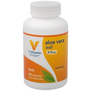 Aloe Vera Leaf 100 Capsules by The Vitamin Shoppe