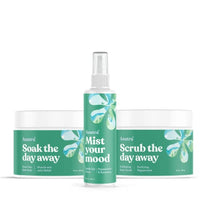 Thumbnail for ASUTRA Peppermint Scent Bundle, 4 Fl oz Peppermint & Rosemary Essential Oil Aromatherapy Spray, 16 oz Peppermint Dead Sea Bath Salts, 16 oz Purifying Peppermint Dead Sea Salt Body Scrub