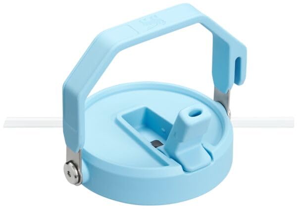 Stanley IceFlow Flip Straw Jug with Handle 64 oz| Twist On Lid and Flip Up Straw | Leak Resistant for Travel and Sports | Insulated Stainless Steel | BPA-Free | Azure