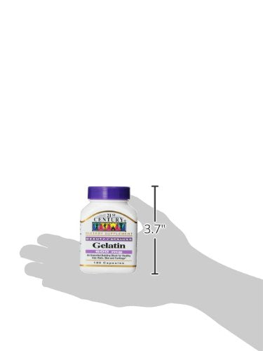 21st Century Gelatin 600mg, 100 Capsules