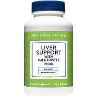 Thumbnail for The Vitamin Shoppe Liver Support with Milk Thistle 70MG (80 Silymarin), Antioxidant (300 Tablets)