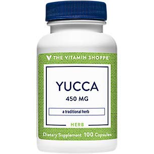 The Vitamin Shoppe Yucca 450MG, A Traditional Herb (Yucca Schidigera Root), Immune Support (100 Capsules)