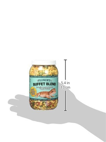 Fluker's Flukers 1 Piece Juvenile Bearded Dragon Veggie Variety Diet, 5 oz