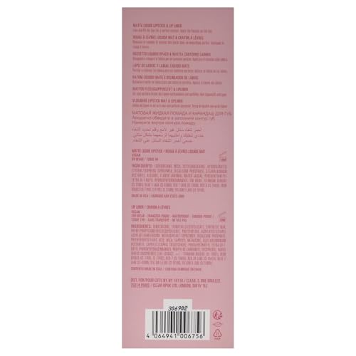 Matte Lip Kit - 505 Autumn by Kylie Cosmetics for Women - 2 Pc 0.10 oz Matte Liquid Lipstick, 0.03 oz Lip Liner