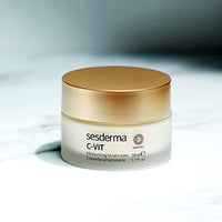 Thumbnail for Sesderma C-VIT Moisturizing Facial Cream, Fight Aging with Vitamin C Antioxidants, Diminish Fine Lines & Revitalize Skin, 1.7 fl oz