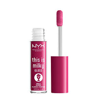 Thumbnail for NYX PROFESSIONAL MAKEUP This Is Milky Gloss, Lip Gloss with 12 Hour Hydration, Vegan - Malt Shake (Warm Red)