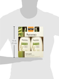 Thumbnail for Aveeno Active Naturals Daily Moisturizing Lotion, New 2 Pack Of 20 Fl Ounce Pump, 1 Fl Ounce