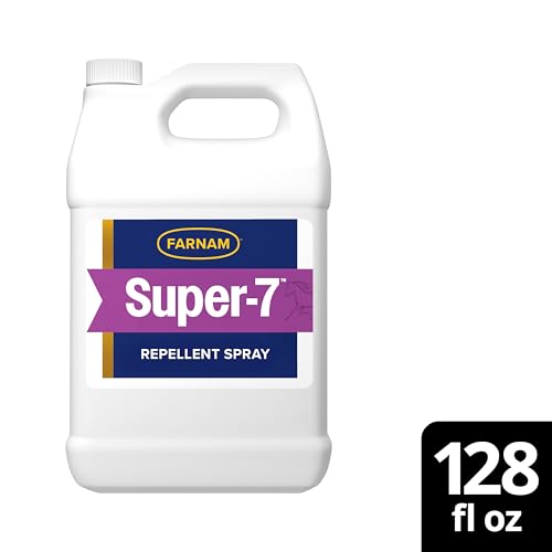 Farnam Laser Sheen Dazzling Shine and Detangler Concentrate for Horses, Repels Dirt and Stains, Makes 1 Gallon of Spray, 12 fluid ounces