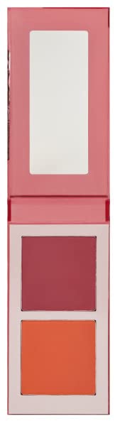 Thumbnail for Juvia's Place Blushed Duo Blush - Two Tone Pigmented Buildable Pressed Mineral Powder - Rosy Natural Cheeks Matte Fresh Finish for All Skin Color -Volume1